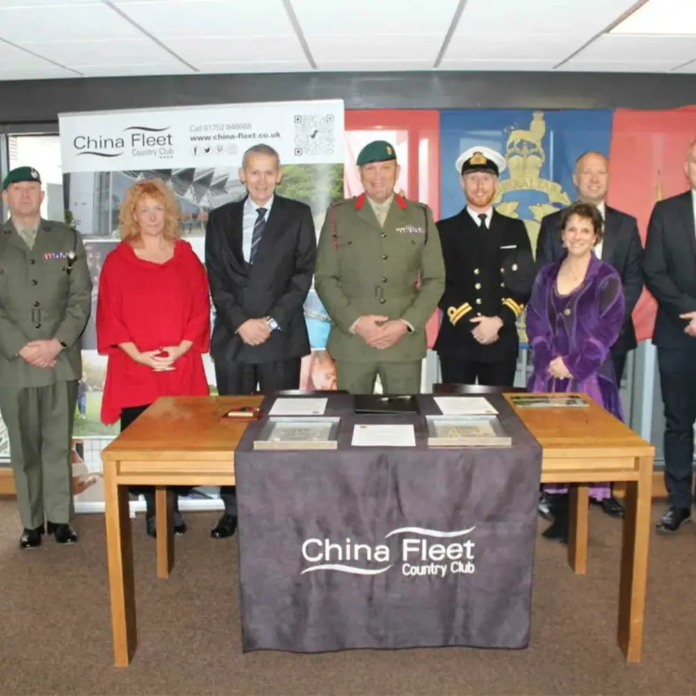 China Fleet Trust Marks Affiliation with 47 Commando (Raiding Group) Royal Marines